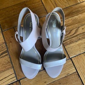 NWOT Nine West Stiletto Sandal Heels -size 41/US10